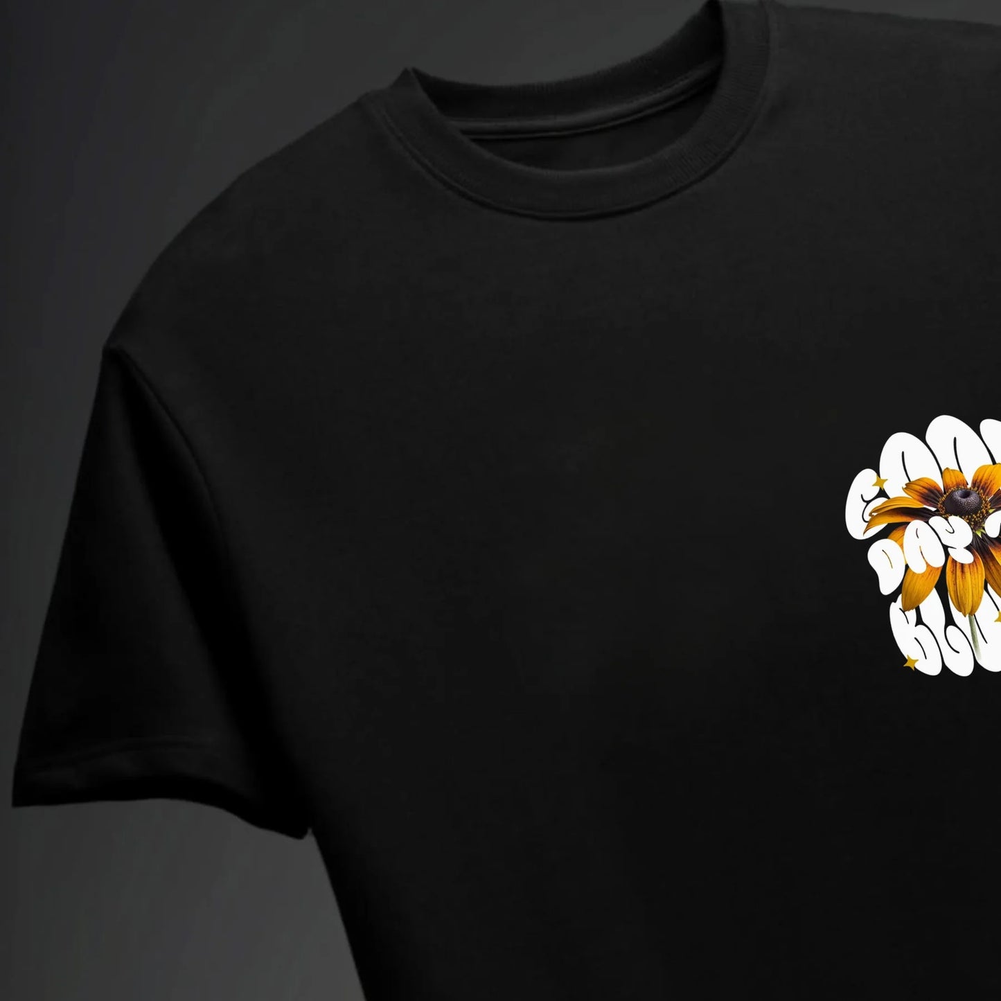Men's Good to Bloom printed Oversized Tshirt
