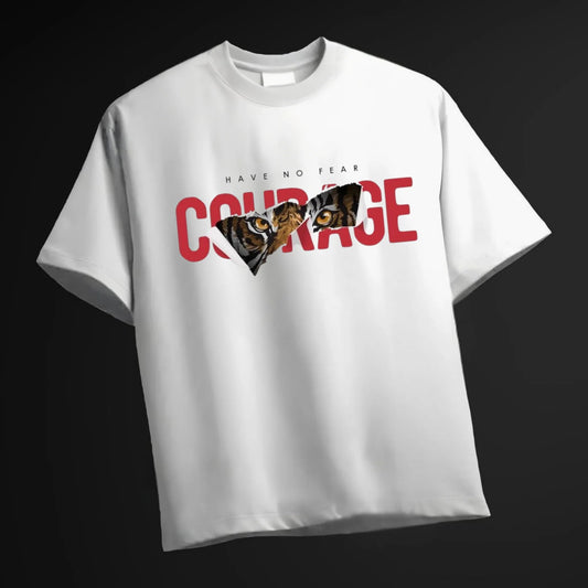 Men's Tiger designed printed Oversized Tshirt